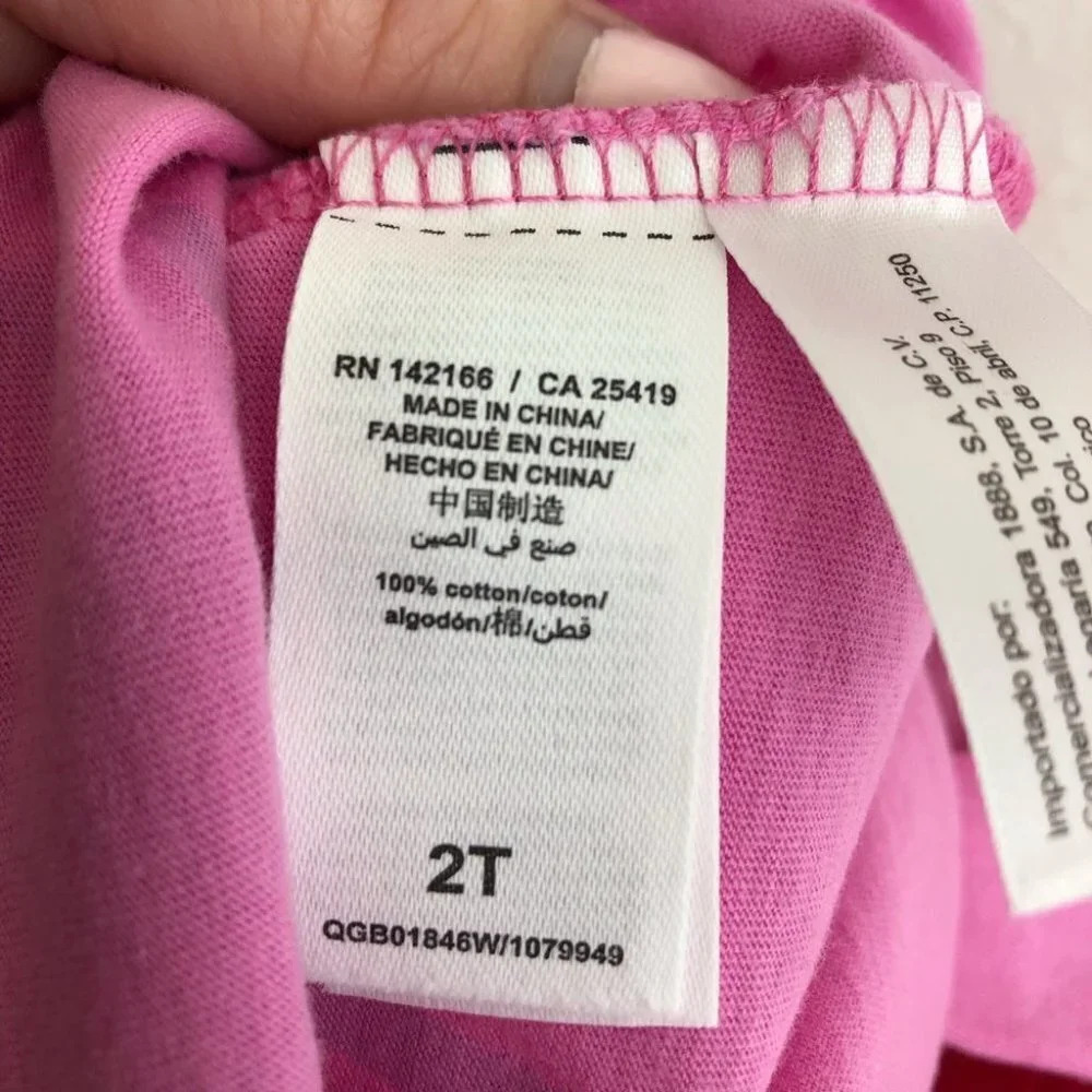 Nwt Peek X The Nature Conservatory Shirt Long Sleeve Chilly Polar Bear Pink 2t — image 4 of 8